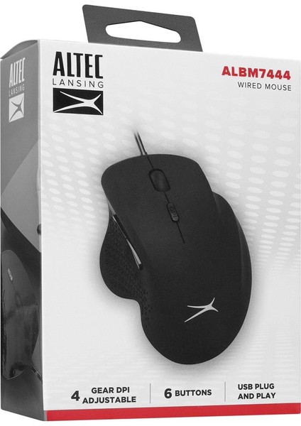 ALBM7444 USB Siyah 3200 Dpı Optik Mouse fiyatları