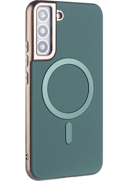 Samsung Galaxy S24 Elektroliz Pu + Tpu Telefon Arka Kapağı Magsafe ile Uyumlu (Yurt Dışından) fiyatları