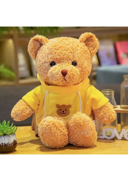 Yeni Karikatür Jumper Ayı Bebek Peluş Oyuncaklar Oyuncak Ayı Bebek Bebekler Doğum Günü Hediyesi Aşk Ayı Bebekler (Yurt Dışından)