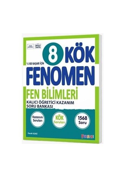 8. Sınıf Lgs Matematik & Fen Bilimleri Kök Soru Bankası 2'li Set modelleri