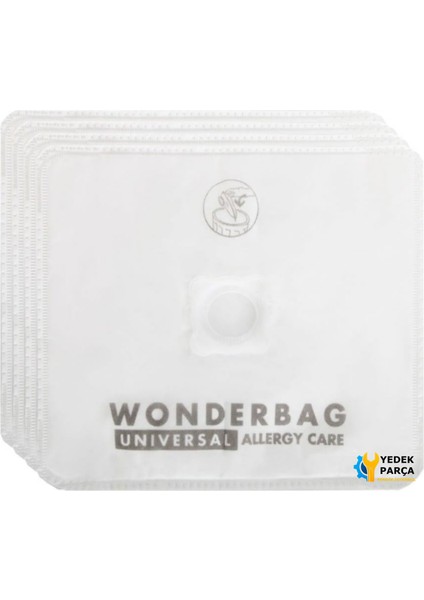Rowenta Uyumlu Wonderbag Süpürge Toz Torbası 8 Adet