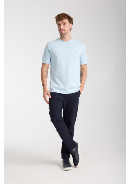 Erkek %100 Pamuk Relax Fit Vahşi Ayı Nakışlı T-Shirt indirimleri