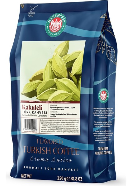 Kakule Aromalı Türk Kahvesi 250 Gr