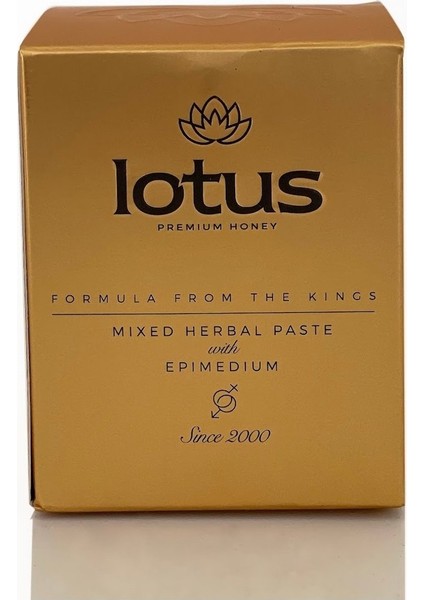 Lotus Premium Honey Bitkisel Macun