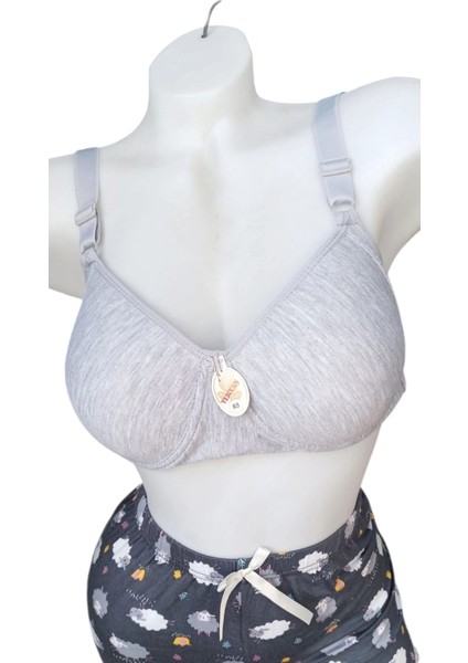 C C Cup Toparlayıcı Balensiz (Telsiz) Esnek ve Rahat Sütyen