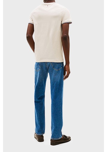 Logolu % 100 Pamuk Slim Fit Bisiklet Yaka T Shirt Erkek T Shirt MW0MW32584 Acg modelleri