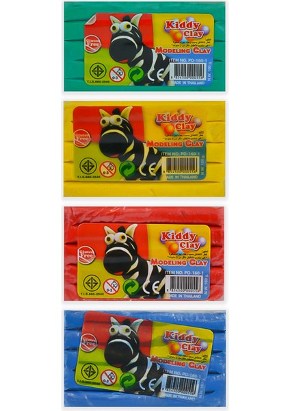 Renkli Oyun Hamuru 4lü 640GR