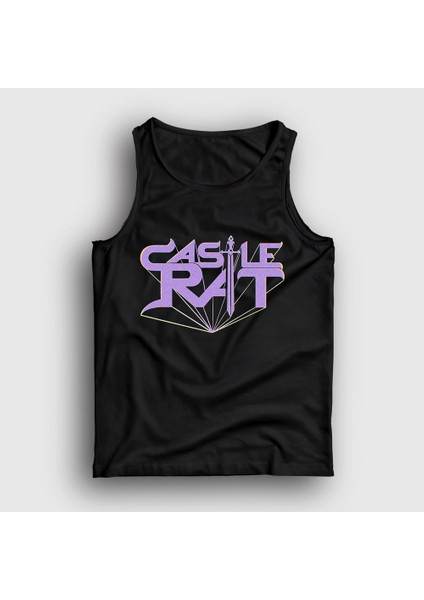 Unisex Siyah Logo Castle Rat Atlet