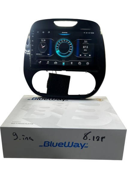 Renault Captur 2013-2021 Blueway 8-128 Tam Profesyonel Oem Multimedia
