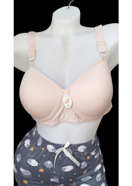 C C Cup Toparlayıcı Balensiz (Telsiz) Esnek ve Rahat Sütyen