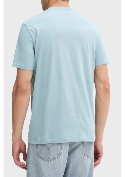 % 100 Pamuk Regular Fit Bisiklet Yaka Logolu T Shirt LV04RC854GCJ4 Erkek T Shirt LV04RC854G Cj4 fiyatları