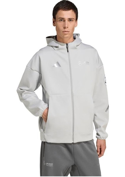 Performance JW3473 Mercedes - AMG Petronas Formula One Team Silver Arrows Full-Zip Hood