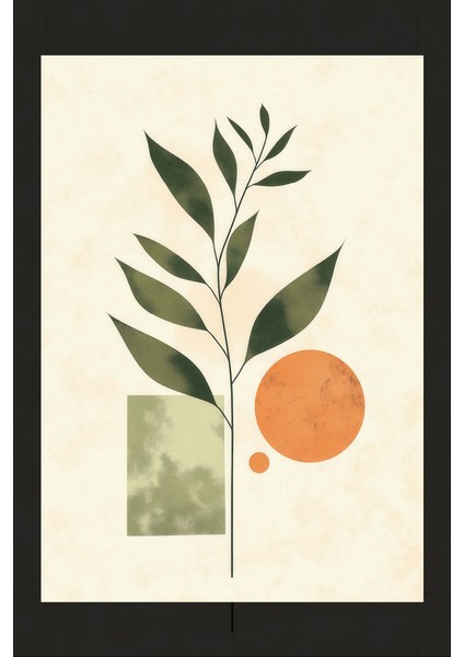 Minimalist Geometrik Bitki Kanvas Tablo fiyatları