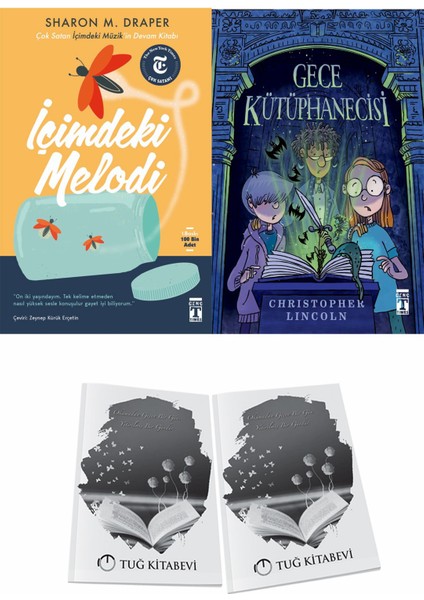 Içimdeki Melodi ve Gece Kütüphanecisi + Hediyeli
