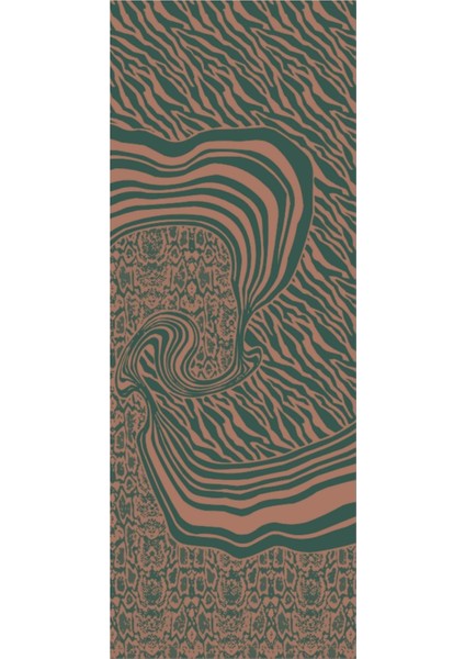 Riad Desen Çift Taraflı Şal Zümrüt-Kayısı indirimleri