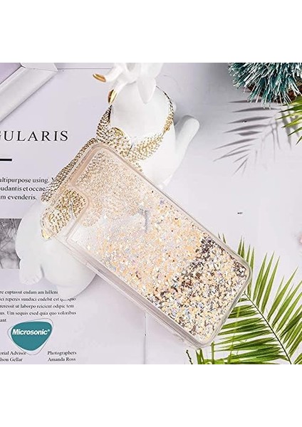 Galaxy A55 Kılıf Glitter Liquid Holder Pembe [galaxy A55 ile Uyumlu Kılıf - Pembe] fiyatları