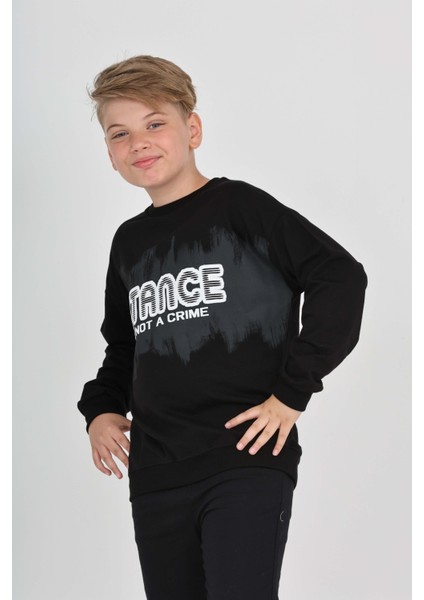 Erkek Çocuk Stance Baskılı Sweatshirt