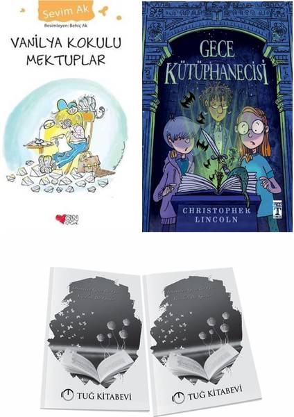 Vanilya Kokulu Mektuplar ve Gece Kütüphanecisi + Hediyeli