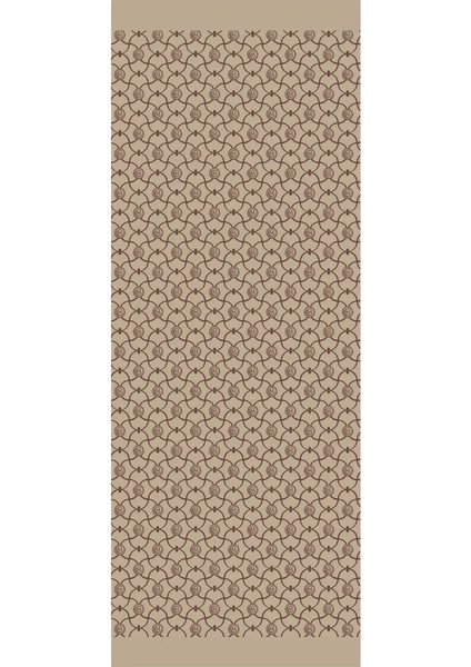 Marrakech Desen Çift Taraflı Şal Acı Kahve-Bej fırsatları