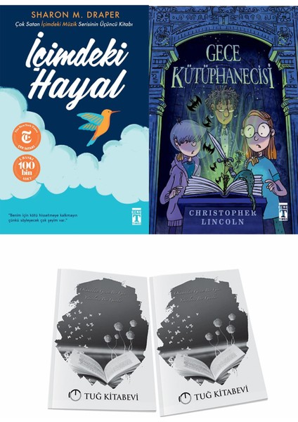 Içimdeki Hayal ve Gece Kütüphanecisi + Hediyeli