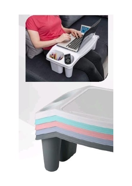 Sihirli Sehpa - Laptop Masası - Çalışma Masası - Ders Çalışma Masası