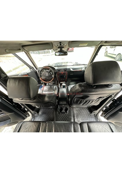 Mercedes G-Serisi W463 3D Siyah Havuzlu Paspas 2002 ve 2018