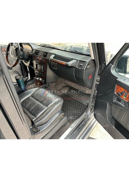 Mercedes G-Serisi W463 3D Siyah Havuzlu Paspas 2002 ve 2018 fırsatları