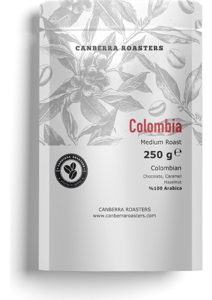 Colombia – Medium Roast – Kahve Çekirdeği 250 gr