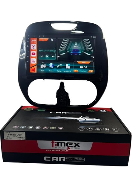Renault Captur 2013-2021 Fimex 4-64 (Fanlı) Dspli Pro Oem Multimedia