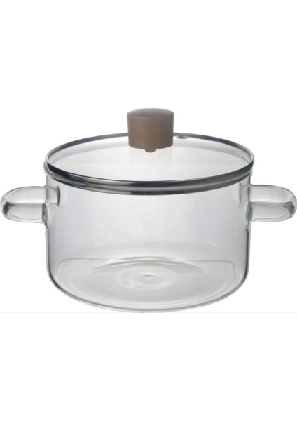 Borosilikat Cam Tencere Ocağa, Mikrodalgaya ve Seramik Isıtıcıya Konulabilir Büyük indirimleri