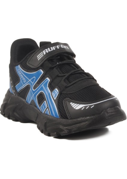 Siyah Saks Cırtlı Erkek Çocuk Spor Ayakkabı modelleri