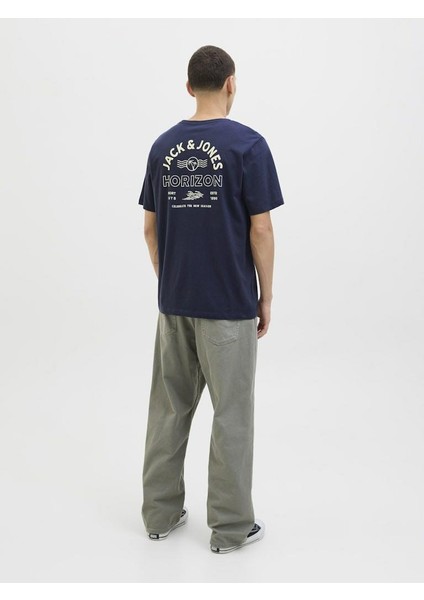 Jack Jones Cırcle Crew Erkek Tişört 12284245 fırsatları