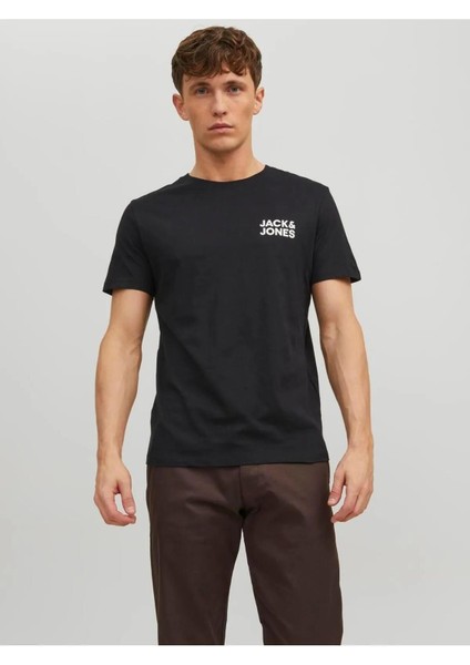 Jack Jones Corp Logo Regular Fit Erkek Tişört 12151955 fırsatları