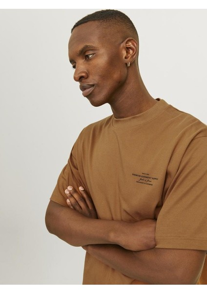 Jack Jones Blachad Brandıng Erkek Tişört 12259357 indirimleri