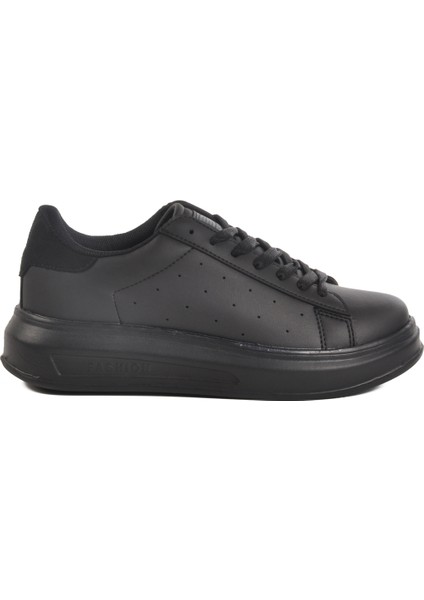 Siyah Bağcıklı Kadın Sneaker 156 G