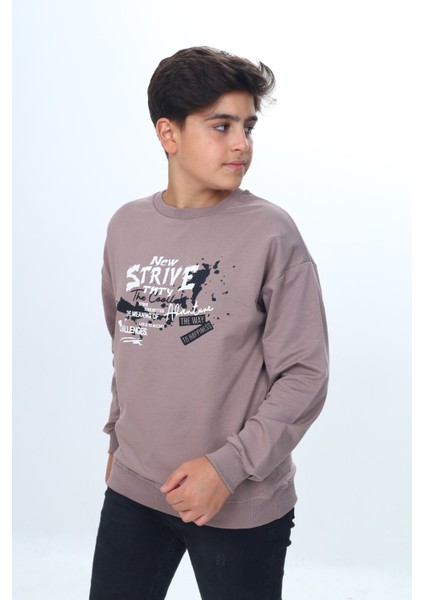 Erkek Çocuk New Strıve Baskılı Sweatshirt fiyatları