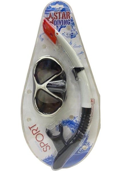 Dalış Maskesi ve Snorkel Yetişkin - 51711-BEYAZ fırsatları