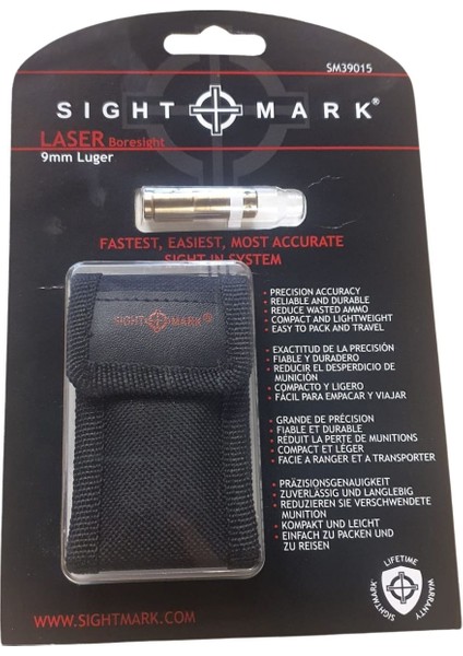 9 mm Luger Boresight - Sıfırlama Lazeri