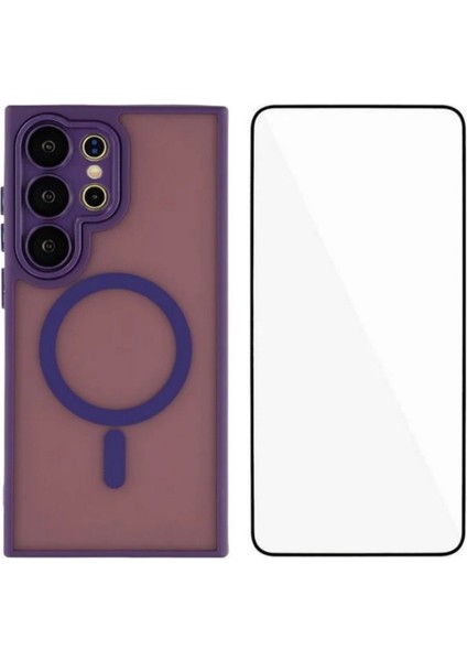 Samsung Galaxy S23 Ultra Pc Tpu Telefon Kılıfı Magsafe ile Uyumlu (Yurt Dışından)