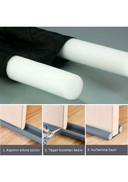 Argesco® Kapı Altı Rüzgar ve Toz Önleyici Isı Koruyucu Izolatör Boyu Ayarlanabilir Model modelleri