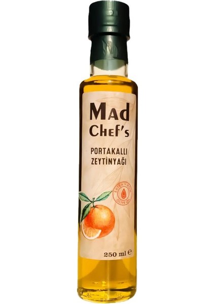 Portakallı Natürel Sızma Zeytinyağı 250 ml