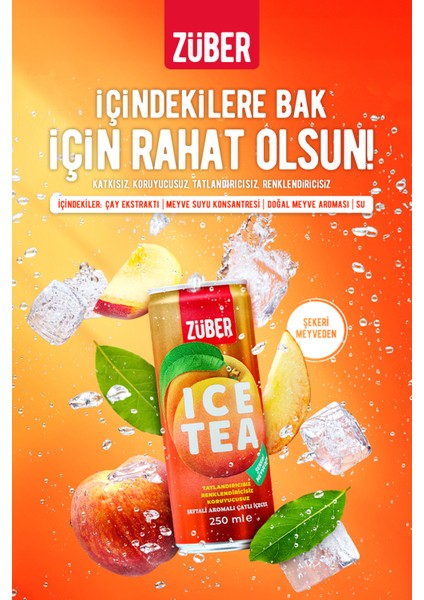 Ice Tea Şeftali 250ml X 12 Adet