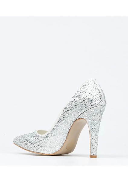 Kadın Moda Şık Rose Sultan Taşlı Klasik Sivri Ince Düğün Nişan Gece Abiye Ayakkabı fırsatları