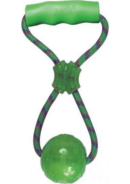 Köpek Tutamaçlı Sesli Oyun Topu M 27CM Nrmsa