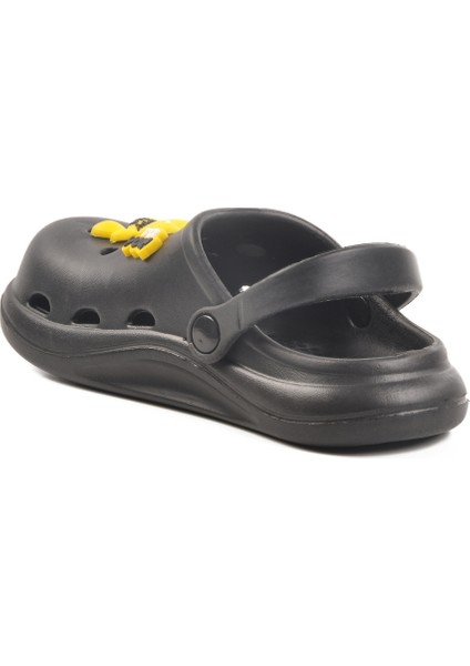 Siyah Eva Hafif Kız Çocuk Sabo Terlik 303 F fırsatları