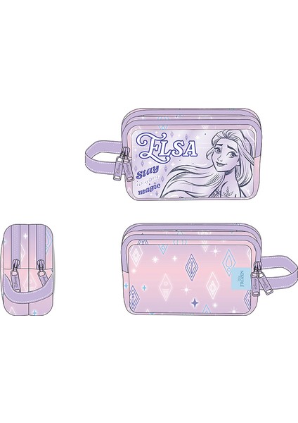 Frozen Kalem Çantası Charm-Lx Elsa
