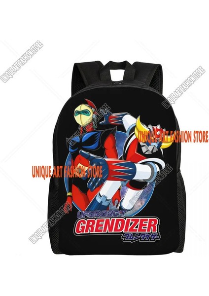 Özel Grendizer Ufo Robot Sırt Çantaları Kadın Erkekler Üniversite Okulu Için Temel Kitap Çantası Goldorrake Goldrake Anime Bagscolor: 7/boyut: Sırt Çantası (Yurt Dışından)