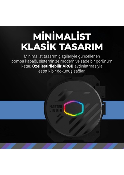 Masterliquid Core 360L Argb Işlemci Sıvı Soğutucu