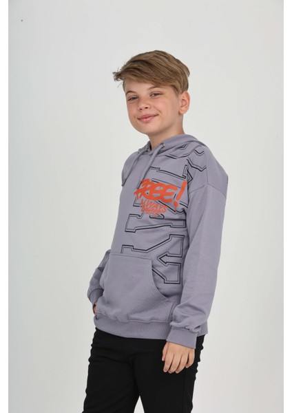 Erkek Çocuk Stay Baskılı Sweatshirt modelleri