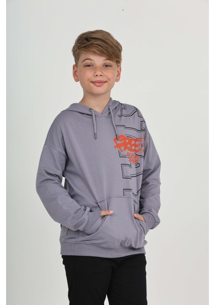 Erkek Çocuk Stay Baskılı Sweatshirt fırsatları